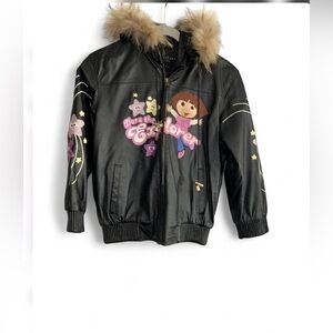 Arizona Jean Company Black Leather  Vintage Dora Jacket